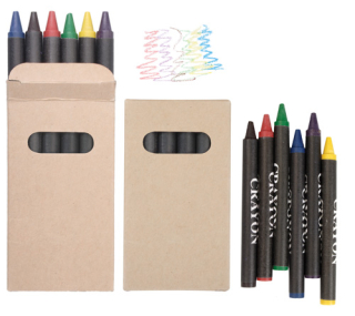 Set 6 Creioane Colorate Liddy